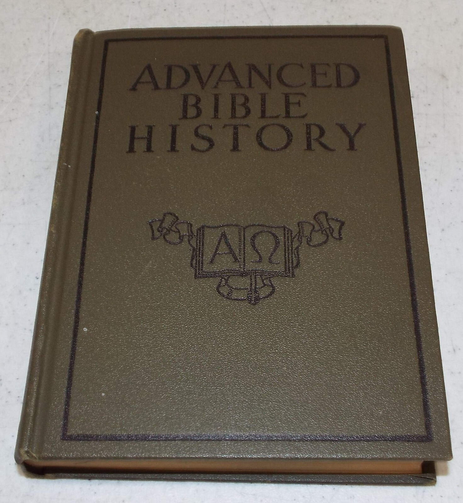 Vtg Advanced Bible History in the Words of Holy Scripture 1936 Maps Concordia