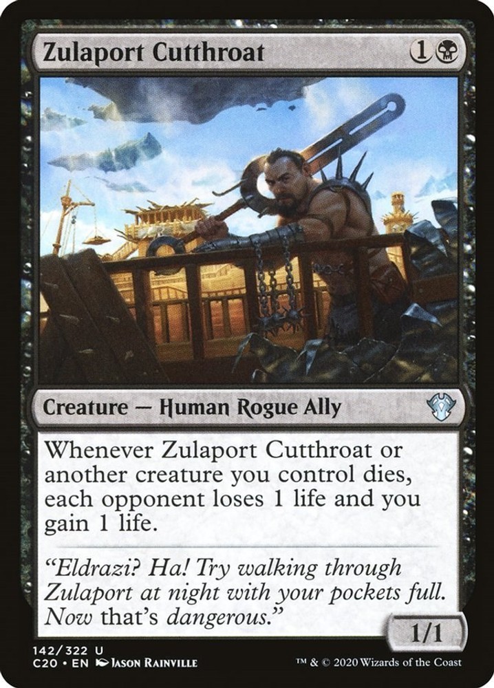 Zulaport Cutthroat #142 (NM) Commander 2020 (C20) MTG