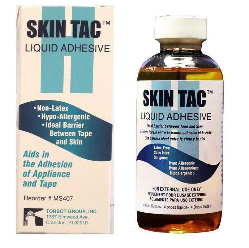 TORBOT Skin Tac Liquid Adhesive #MS407 - Non-Latex - 4 Fluid Ounces TORBOT Skin Tac Liquid Adhesive #MS407 - Non-Latex - 4 Fluid Ounces