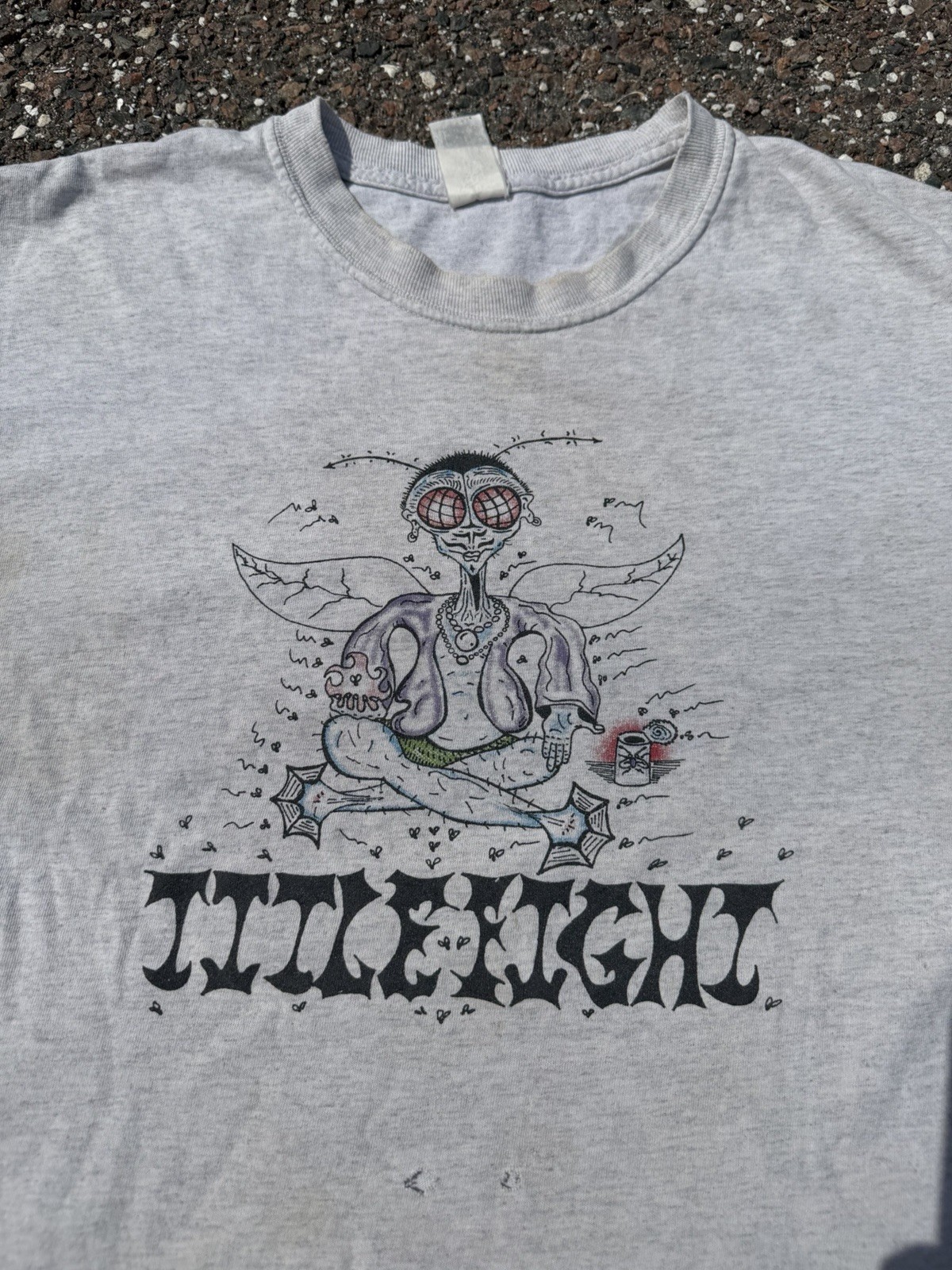 Vintage 2010s Rare Title Fight Graphic T-shirt Size XL Gildan Tag Vintage 2010s Rare Title Fight Graphic T-shirt Size XL Gildan Tag