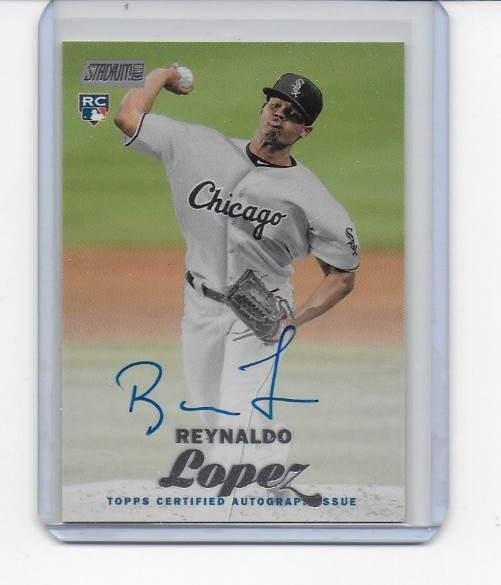 2017 Stadium Club REYNALDO LOPEZ Auto AUTOGRAPH Atlanta Braves RC 2017 Stadium Club REYNALDO LOPEZ Auto AUTOGRAPH Atlanta Braves RC