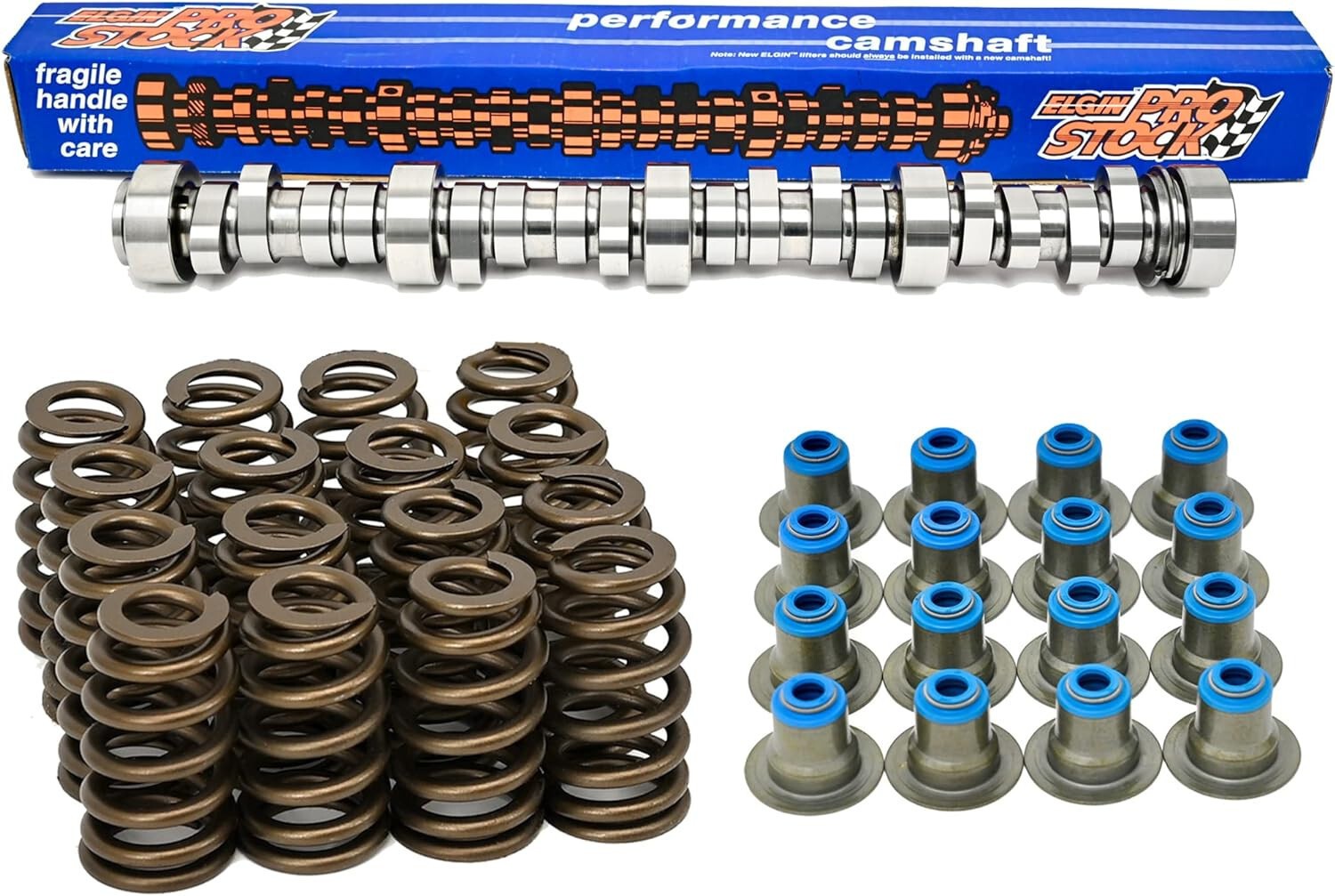 ELGIN E1839P Sloppy Stage-1.5 Camshaft + Springs Chevy LS 5.3 6.0 .575\