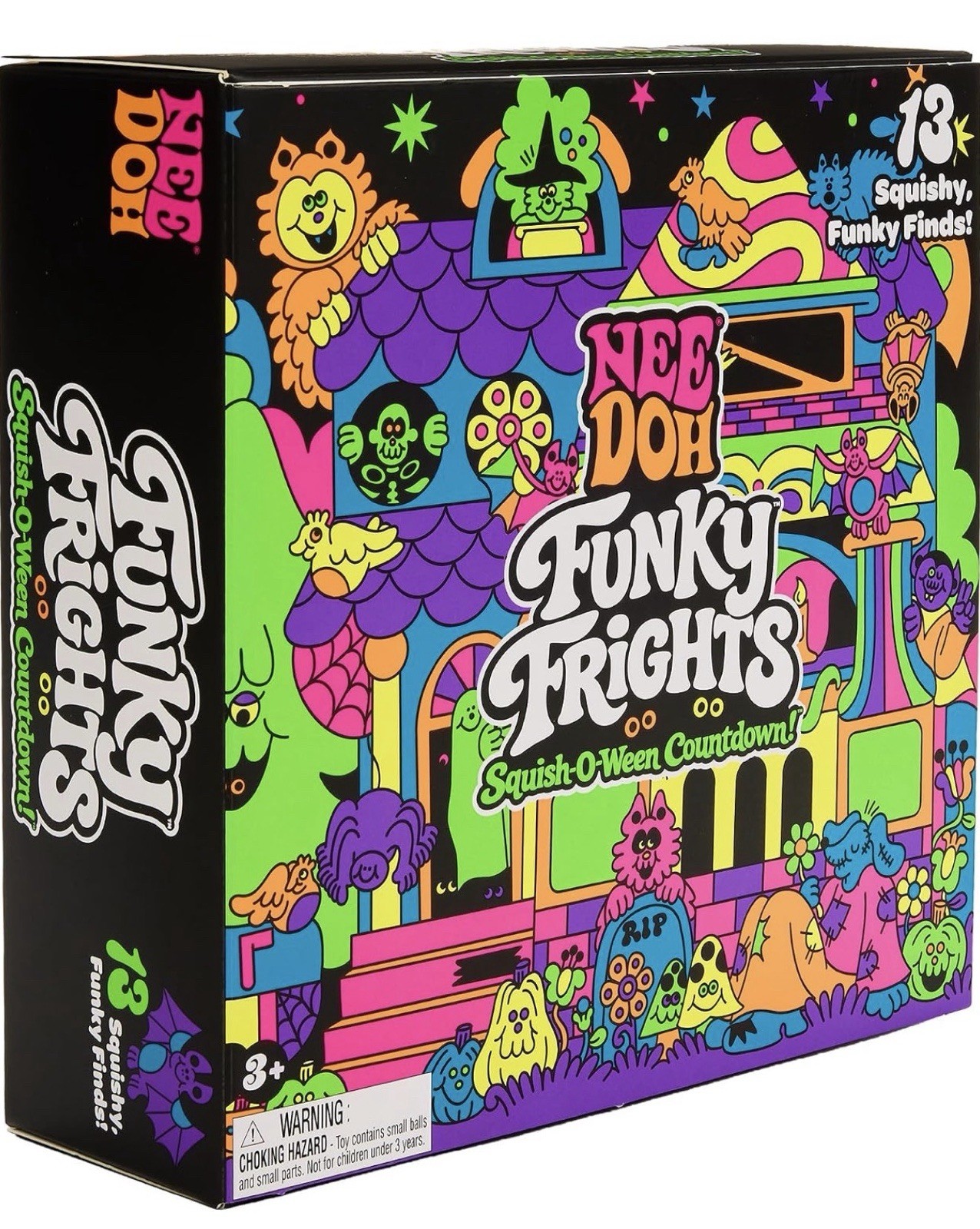 Schylling NeeDoh Funky Frights Squish-O-Ween Countdown (13 Halloween Squishes) Schylling NeeDoh Funky Frights Squish-O-Ween Countdown (13 Halloween Squishes)