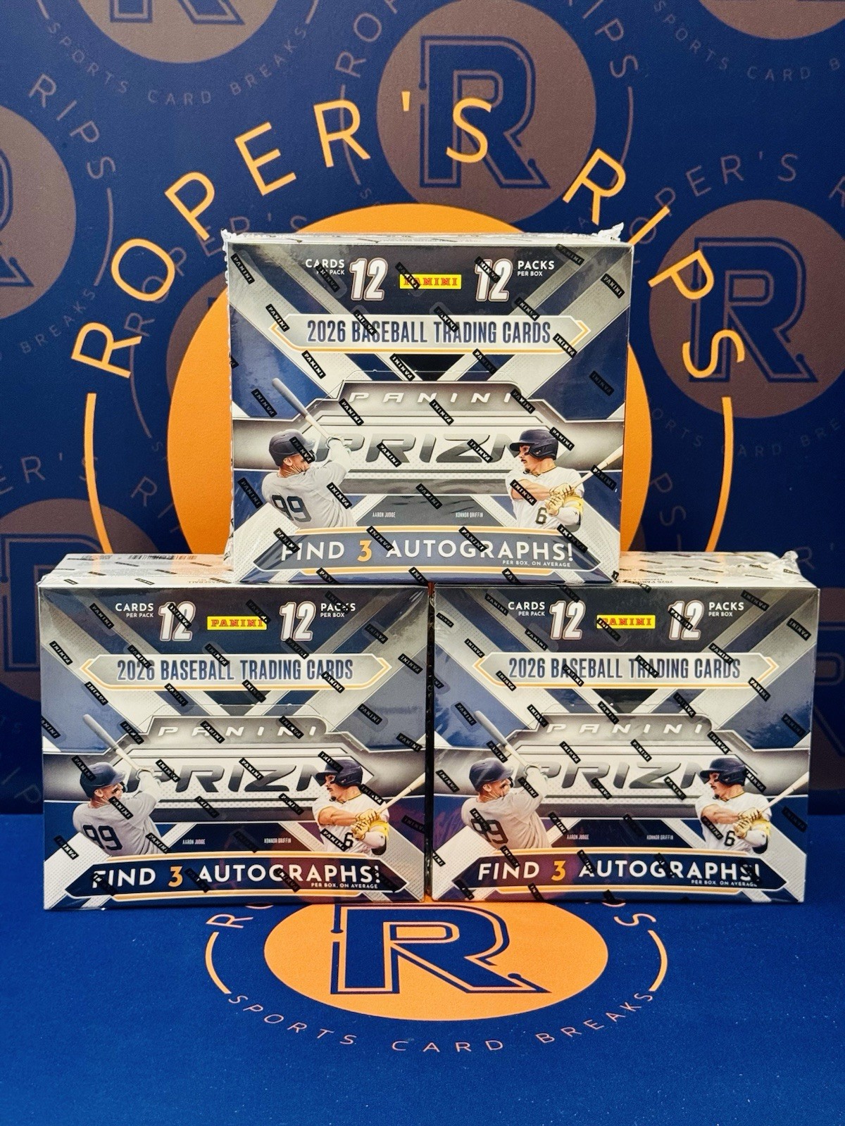 2026 Panini Prizm Baseball 3 HOBBY BOX PYT PICK YOUR TEAM BREAK #1