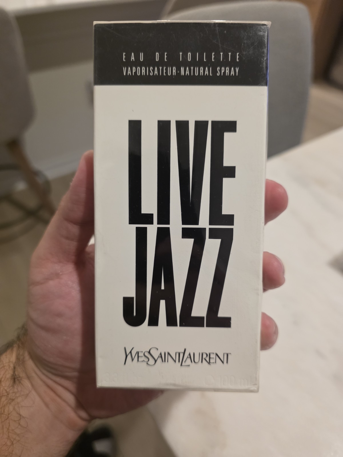 LIVE JAZZ BY YVES SAINT LAUREN 100ML EDT SPRAY (NEW WITH BOX & SEALED)
