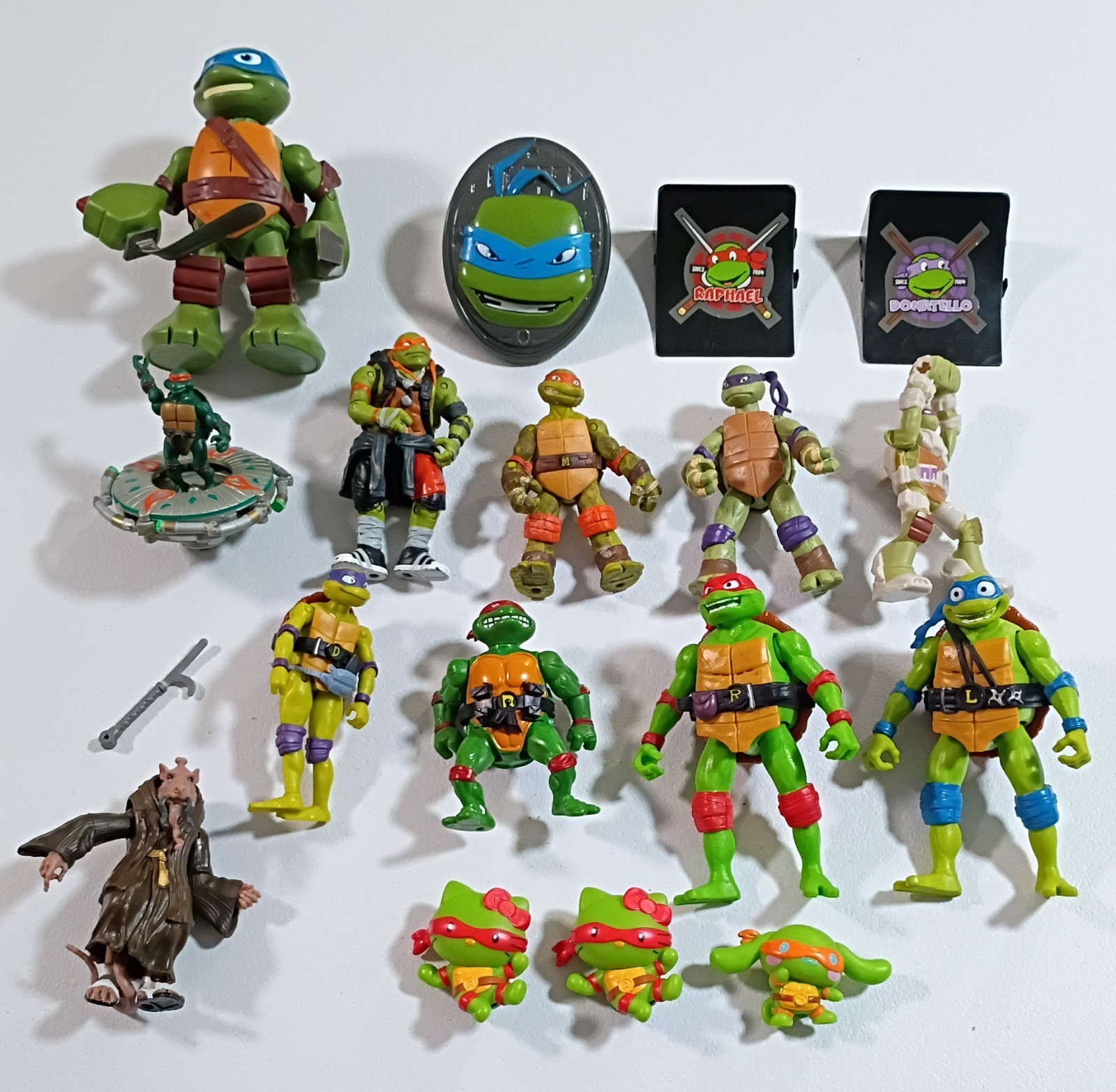 TMNT Mixed Lot 18 pcs Random Various Teenage Mutant Ninja Turtles Loose Figures