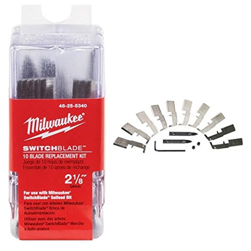 Milwaukee 48-25-5340 2-1/8-Inch 10 Blade Replacement Kit