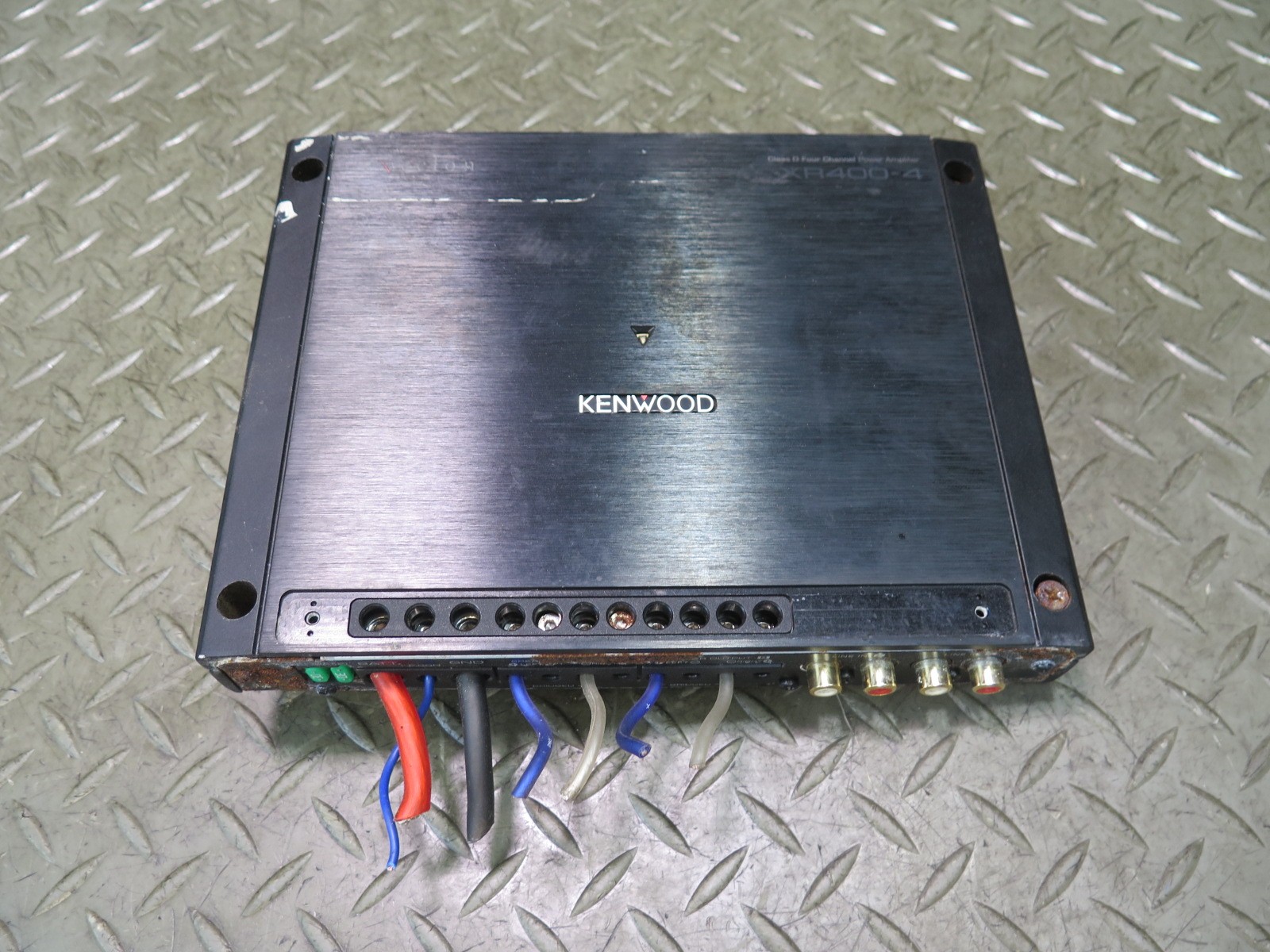 KENWOOD EXCELON AMP XR400-4 4-CHANNEL AMPLIFIER
