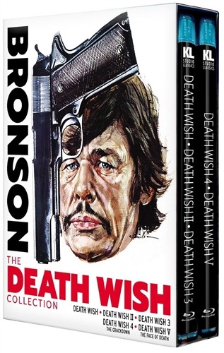 THE DEATH WISH COLLECTION New Blu-ray All 5 Films Charles Bronson 1 2 3 4 5