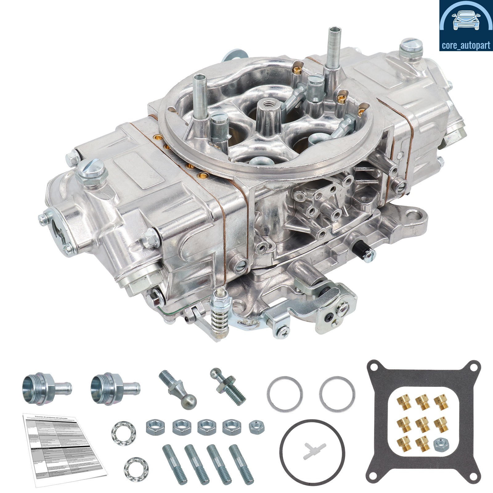 For Holley Quick Fuel 4 Barrell 850 CFM Carburetor Double Pumper BR-67201