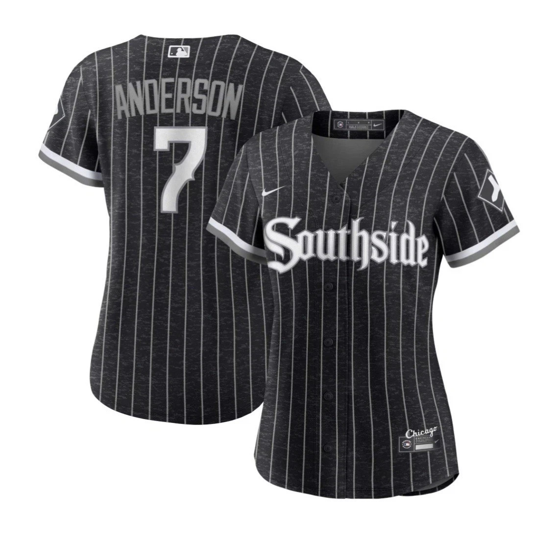 NIKE Womens  Jersey Chicago WhiteSox Southside #7 Tim Anderson - AUTHENTIC