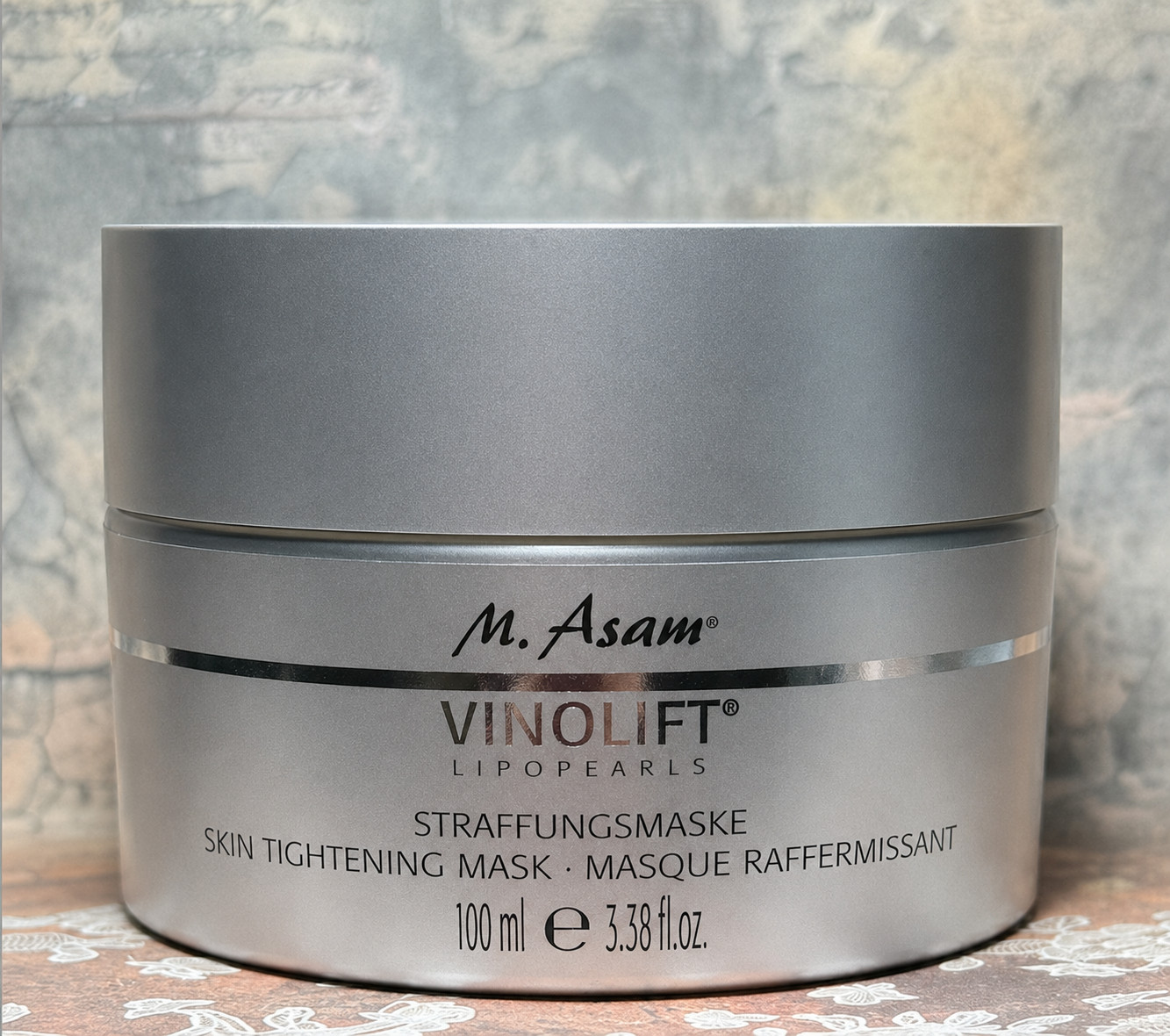 M. Asam Vinolift Lipopearls Skin Tightening Mask-NIB-3.38 fl oz-Sealed-See Below