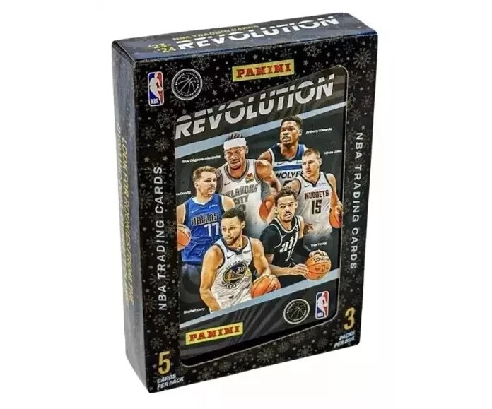2023-24 Panini Revolution Basketball Holiday  Winter Tin Sealed New