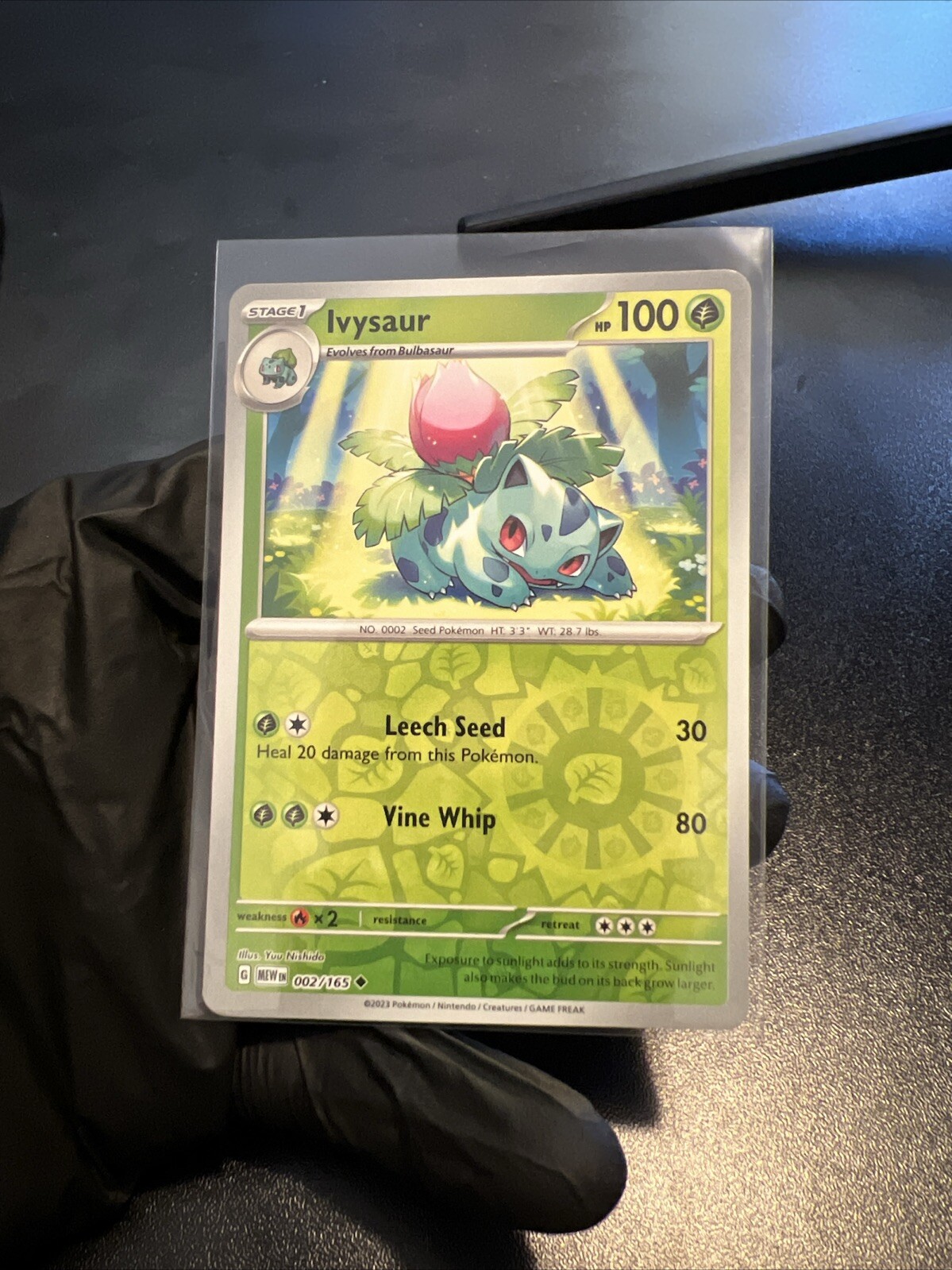 Ivysaur 151 002/165 Reverse Holo
