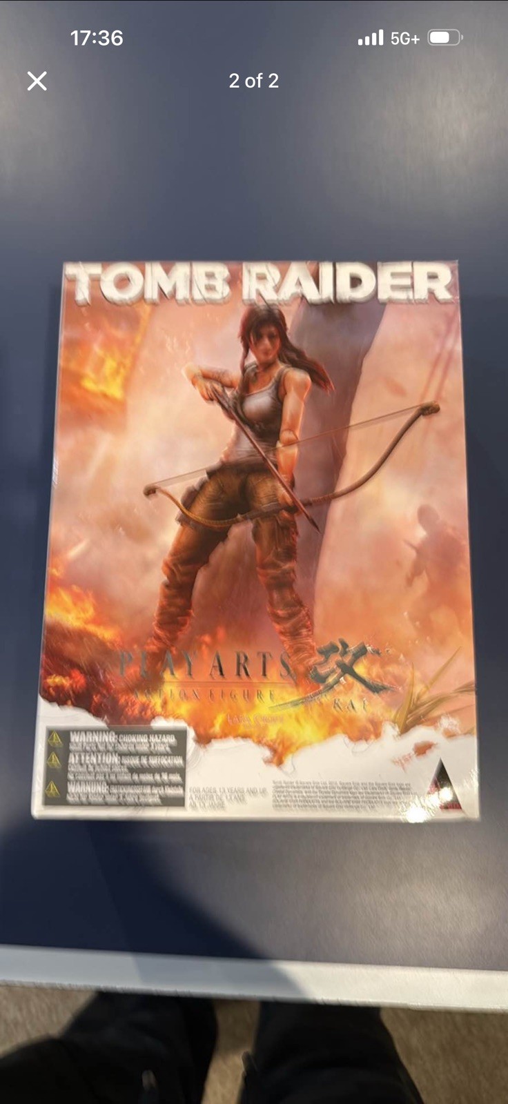 Play Arts Kai Action Figure TOMB RAIDER Lara Croft (NEW)