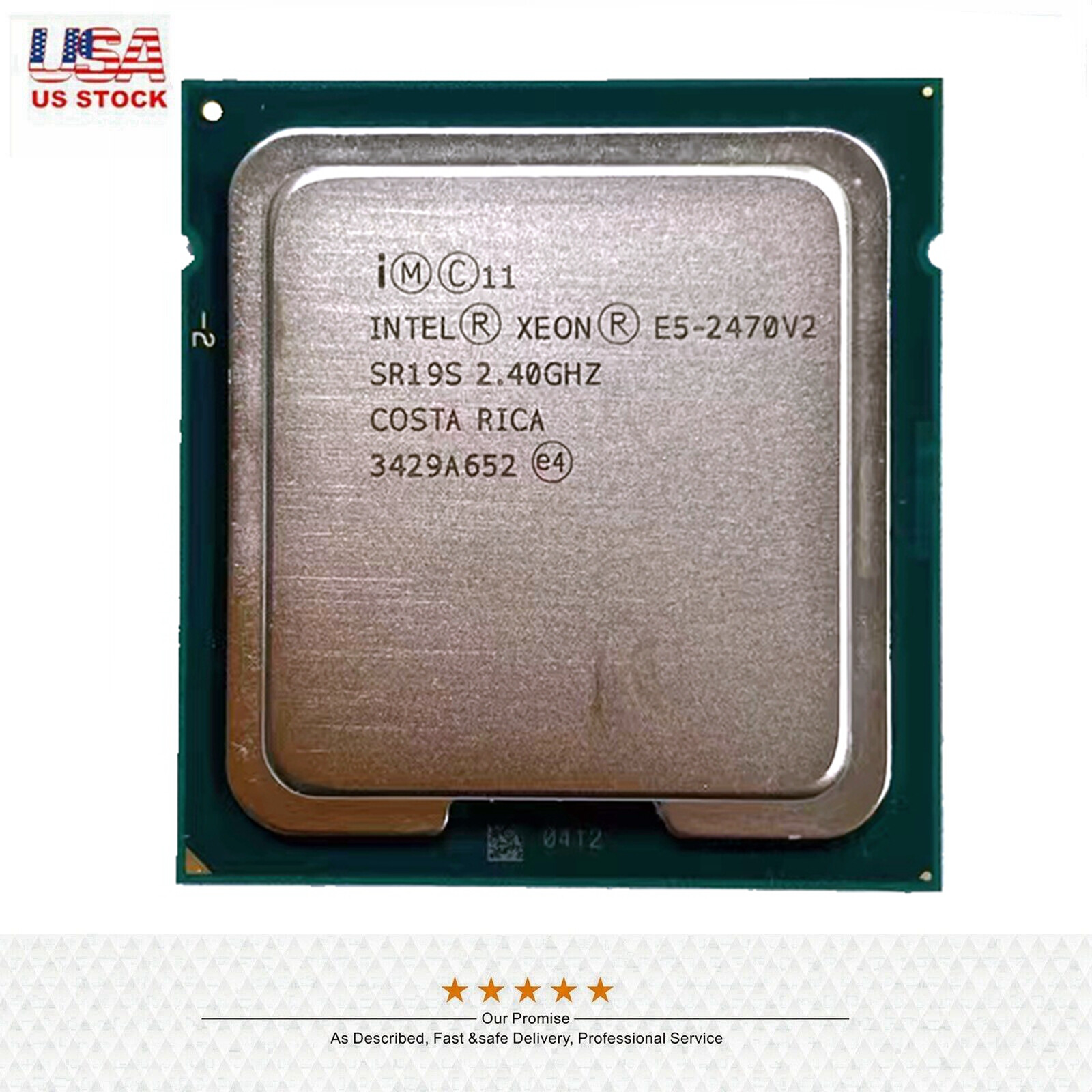 Intel Xeon E5-2470 V2 E5-2470V2 2.4GHz 10 Core 20 Threads L3-25MB CPU Processor Intel Xeon E5-2470 V2 E5-2470V2 2.4GHz 10 Core 20 Threads L3-25MB CPU Processor