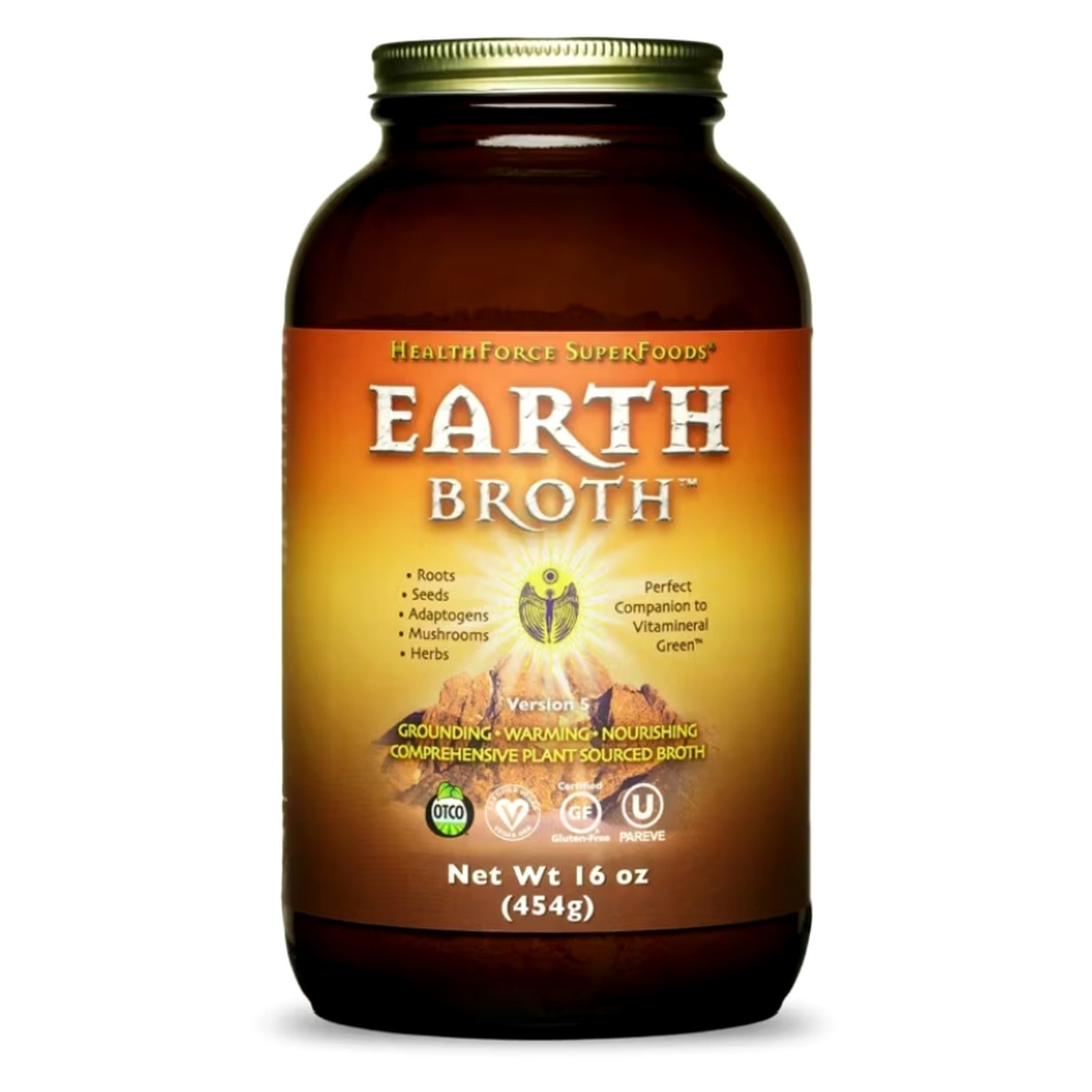 Earth Broth Powder 16 oz - Natural Mineral Supplement