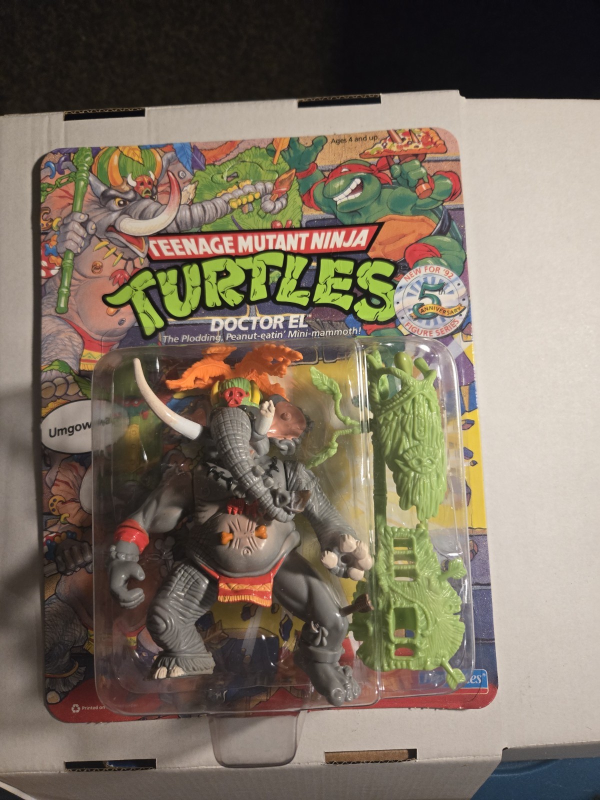 TMNT 1992 DOCTOR EL IN UNPUNCHED SEALED BLISTER TMNT 1992 DOCTOR EL IN UNPUNCHED SEALED BLISTER