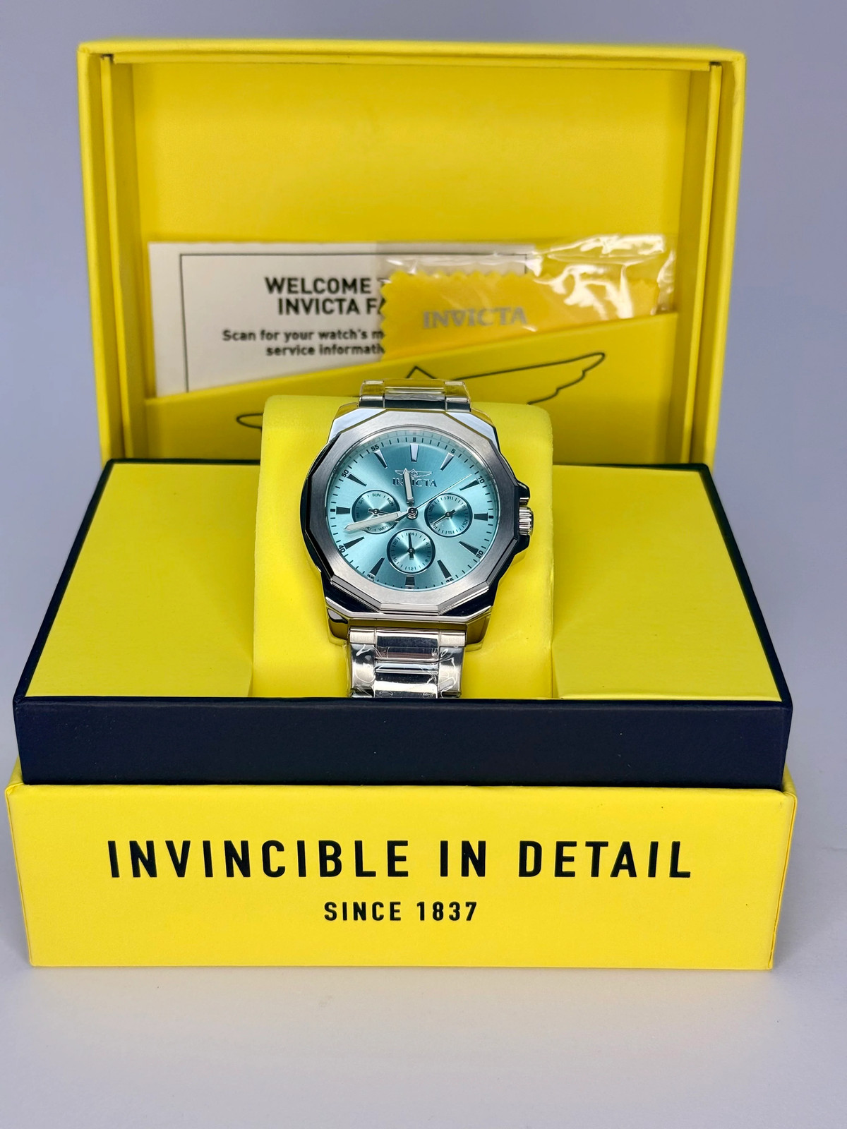 48913 Invicta Speedway Mens 42mm Multifunction Blue Dial 48913 Invicta Speedway Mens 42mm Multifunction Blue Dial