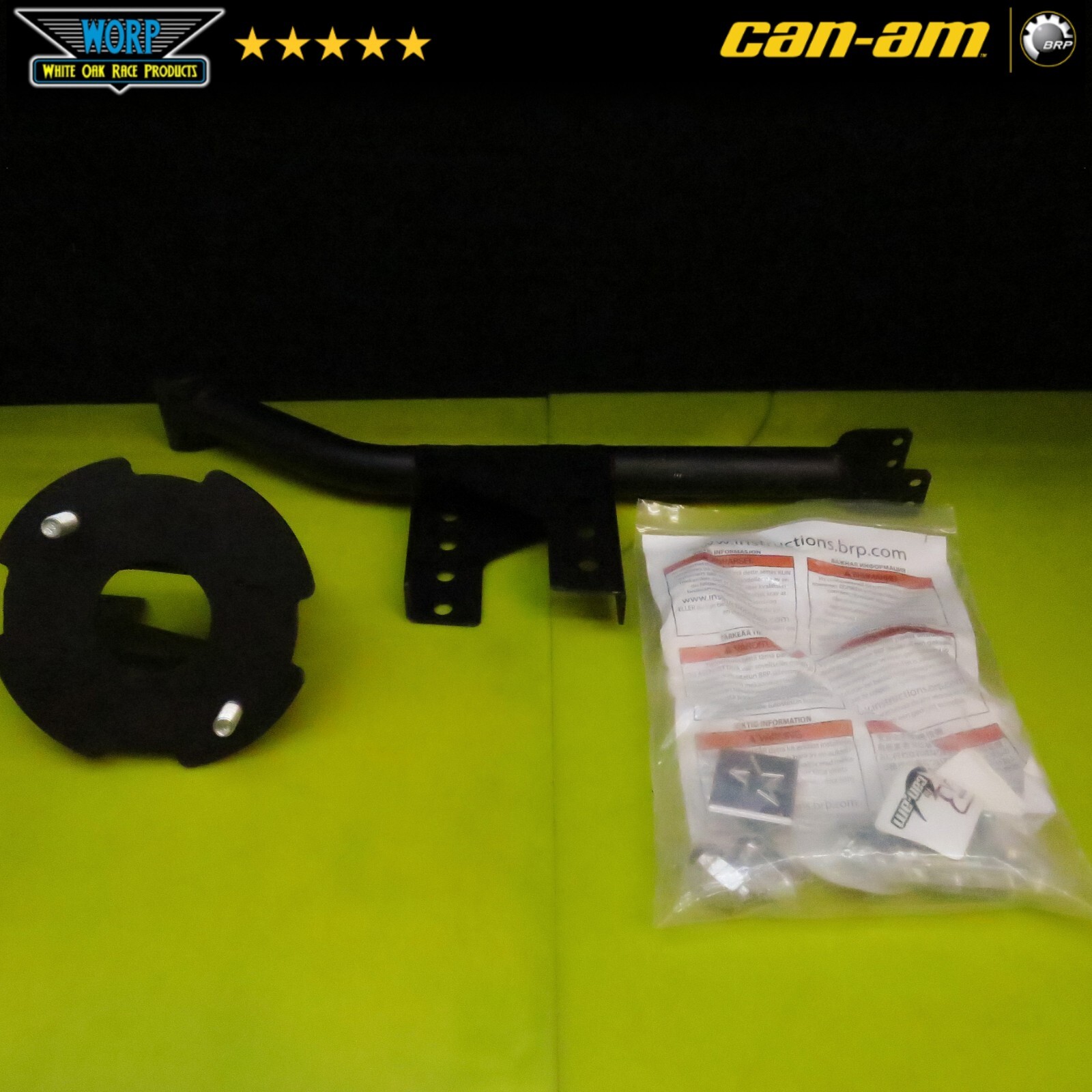 Can-Am Lonestar Racing Spare Tire Holder Maverick X3 and MAX OEM 715003922