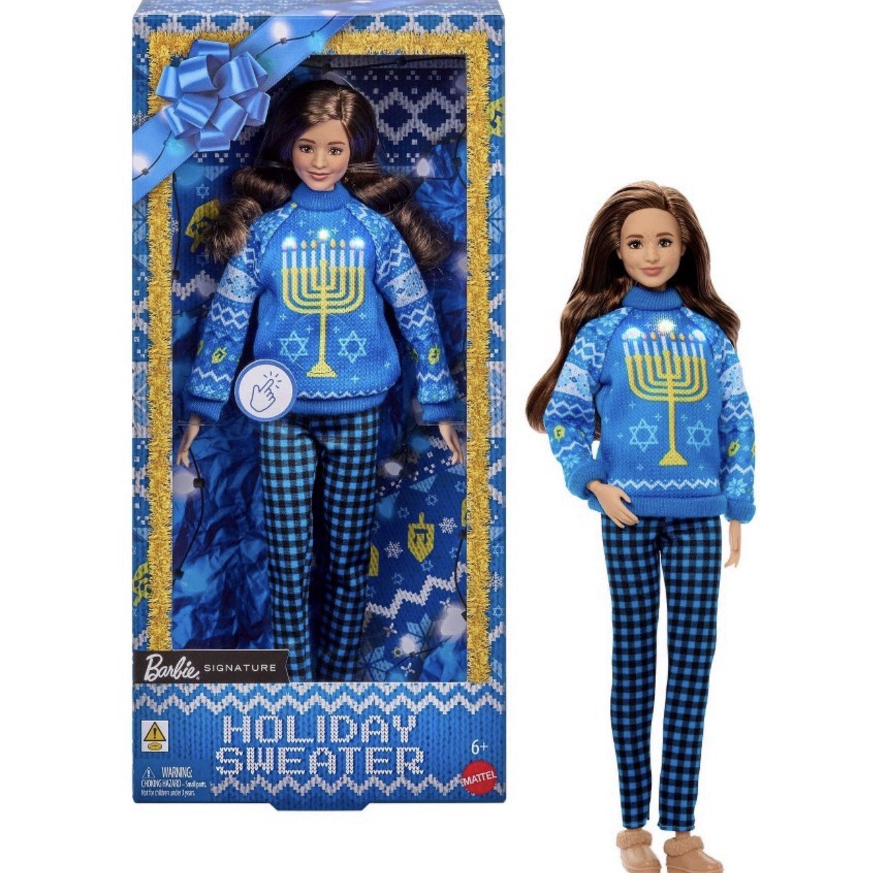 Pre-orderBarbie Signature Holiday Sweater Fashion Doll 12 Wavy Hair Pre-orderBarbie Signature Holiday Sweater Fashion Doll 12 Wavy Hair