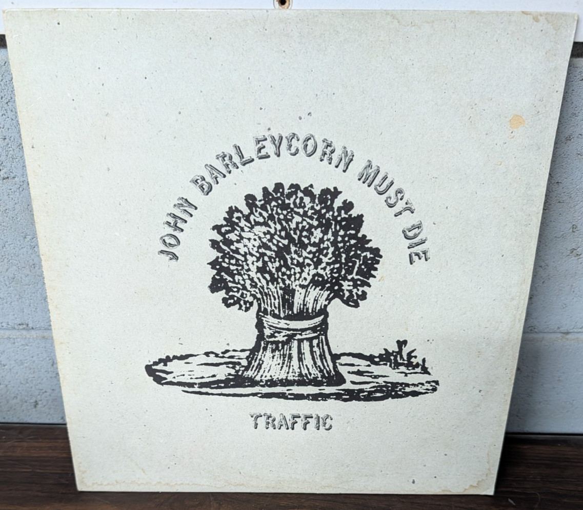 Traffic John Barleycorn Must Die 1980 UK REISSUE ILPS9116 Vinyl BUBBLE LABEL