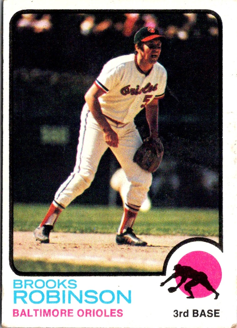 1973 Topps #90 Brooks Robinson 1973 Topps #90 Brooks Robinson