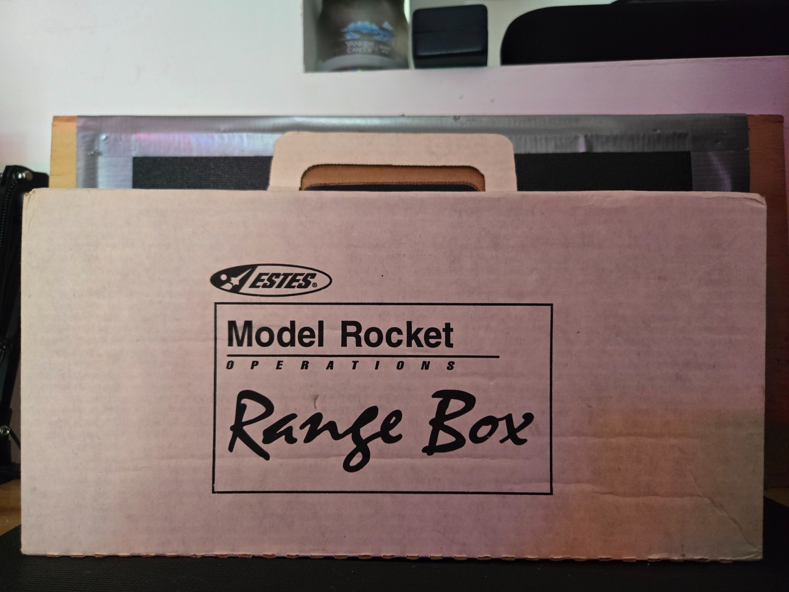 Vintage Estes Model Rocket Operations Range Box Alpha III Complete Kit No Engine Vintage Estes Model Rocket Operations Range Box Alpha III Complete Kit No Engine
