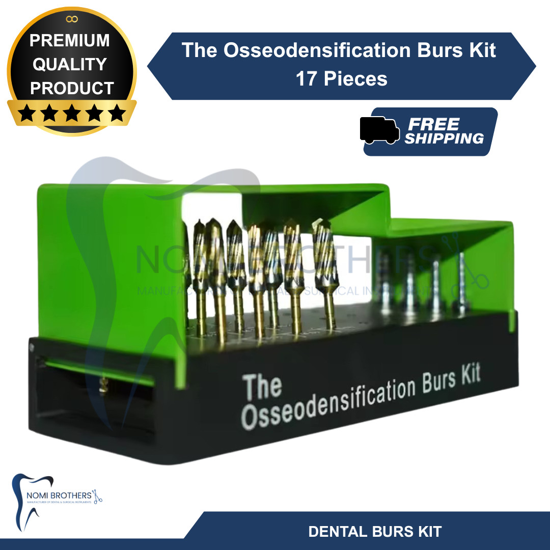 New 17pcs Precision Dental Tool Kit Reusable Stainless Steel Set w/ Holder CE