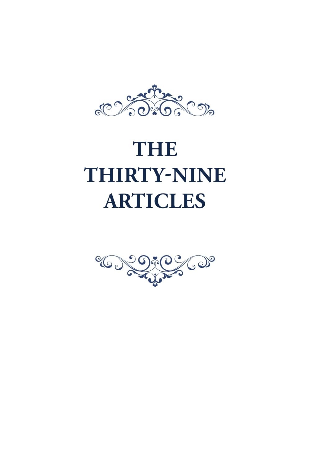 The Thirty-nine Articles By Gatiss, Lee Lee Gatiss,