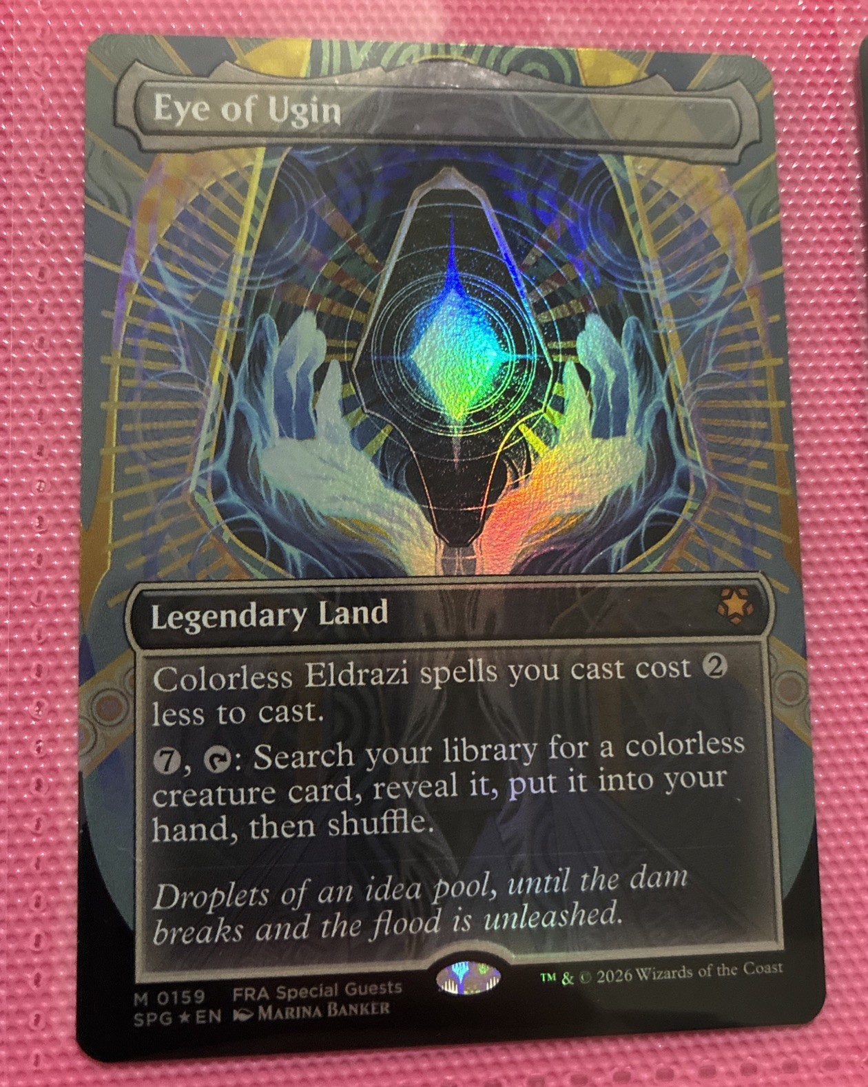 Eye of Ugin 0159 Special Guests Borderless Foil MTG Eye of Ugin 0159 Special Guests Borderless Foil MTG