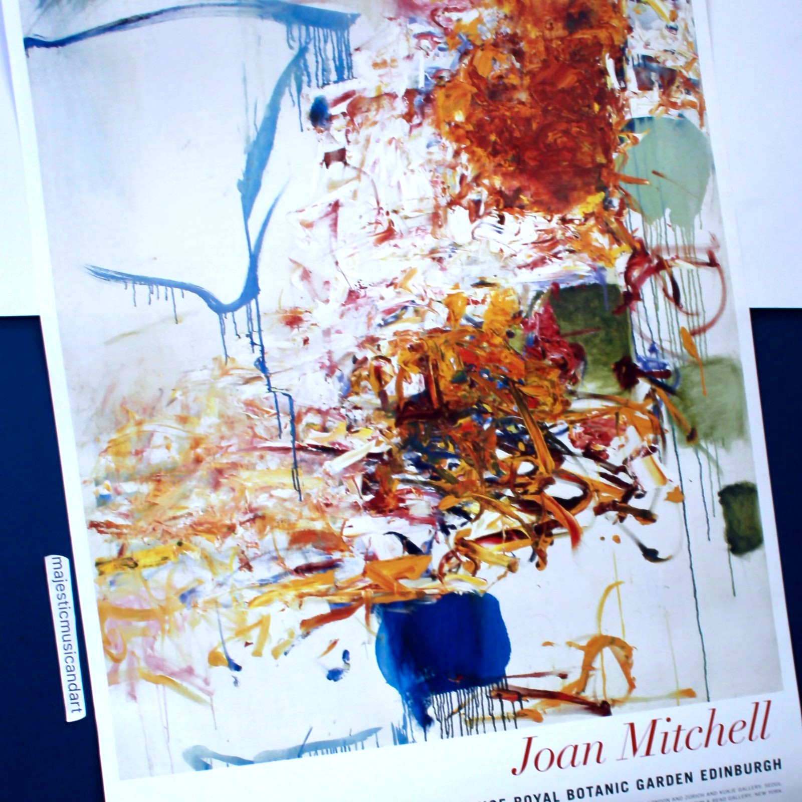 JOAN MITCHELL 2010 EXHIBITION POSTER