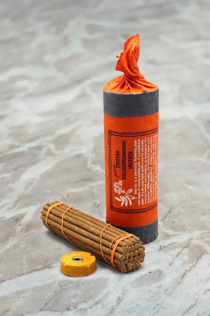 Ancient Tibetan Valerian Incense sticks set of 5 Ancient Tibetan Valerian Incense sticks set of 5