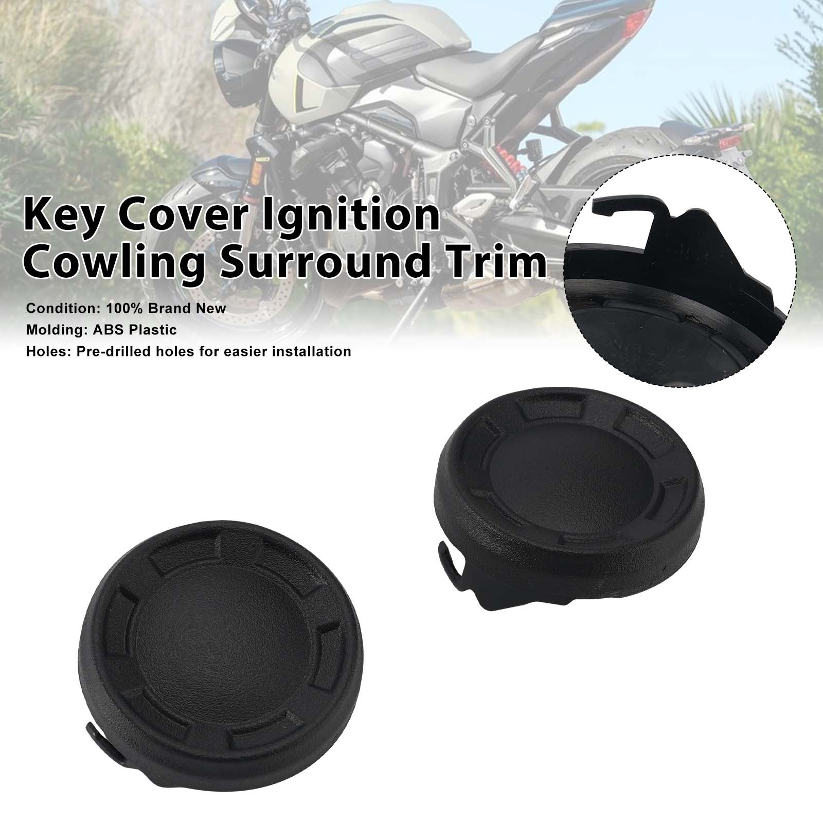 Key Cover Ignition Cowling Surround Trim for Trident 660 22-25 800 25-27