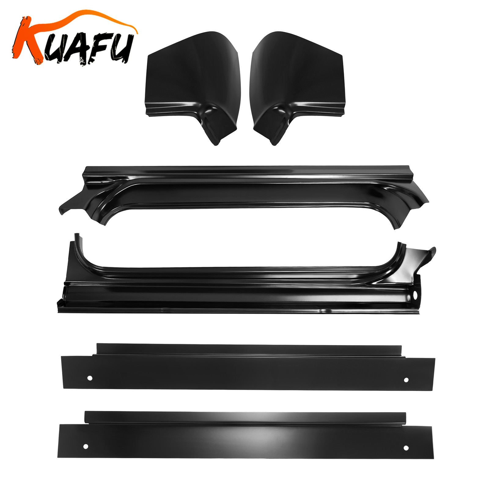 Inner & Outer Rocker Panel+Cab Corner For 1960-1966 Chevy & GMC C/K K10 6PCs Inner & Outer Rocker Panel+Cab Corner For 1960-1966 Chevy & GMC C/K K10 6PCs