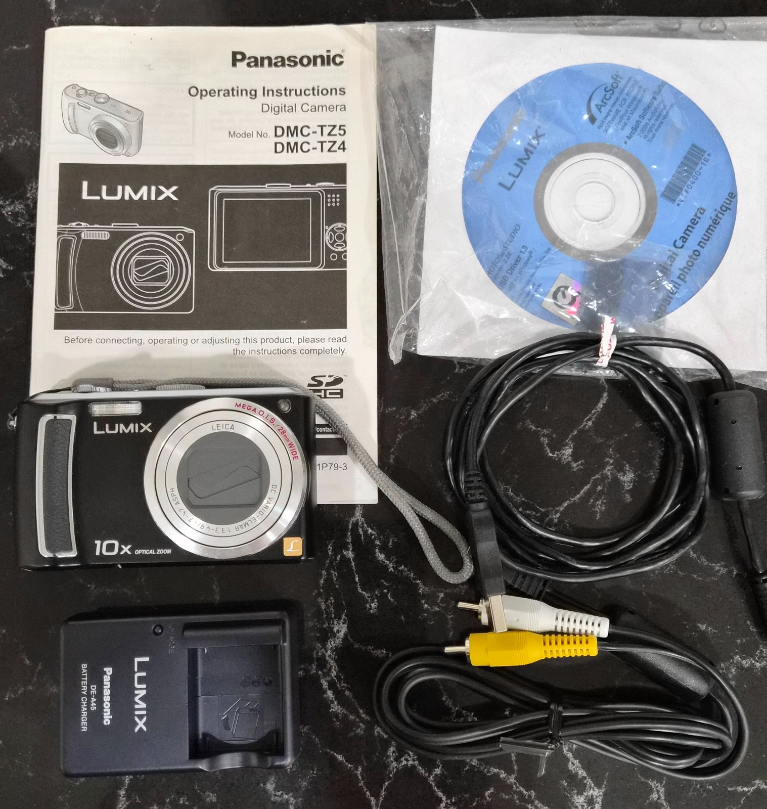 Panasonic Lumix DMC-TZ5 Digital Camera Vintage and Collectible