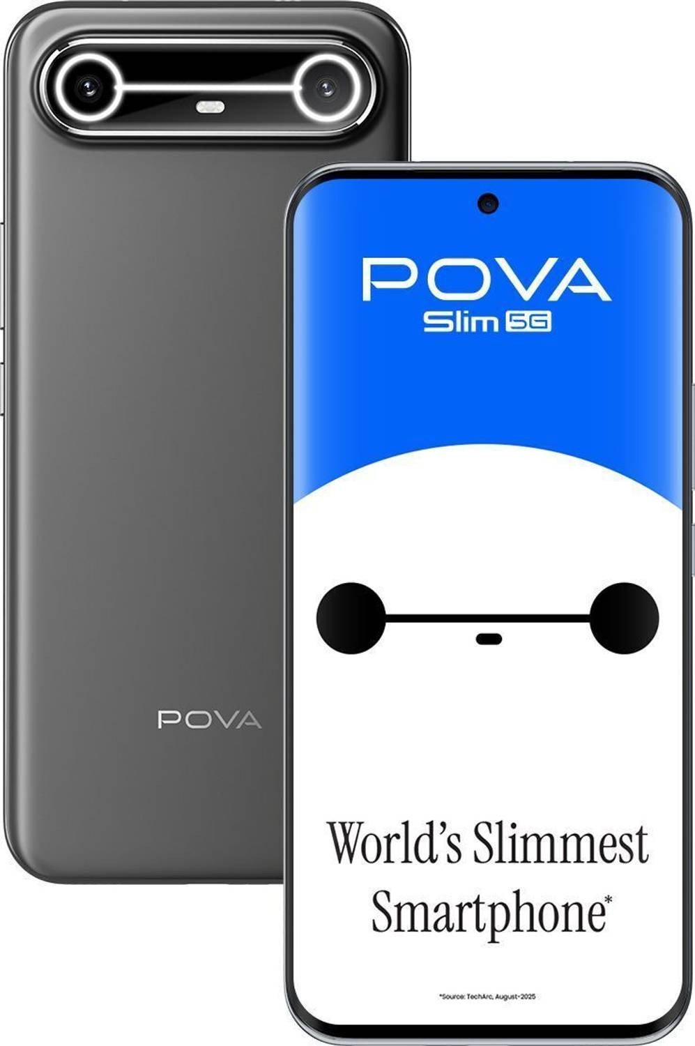 Tecno Pova Slim 5G (Cool Black, 128 GB) Global Version Last Unit