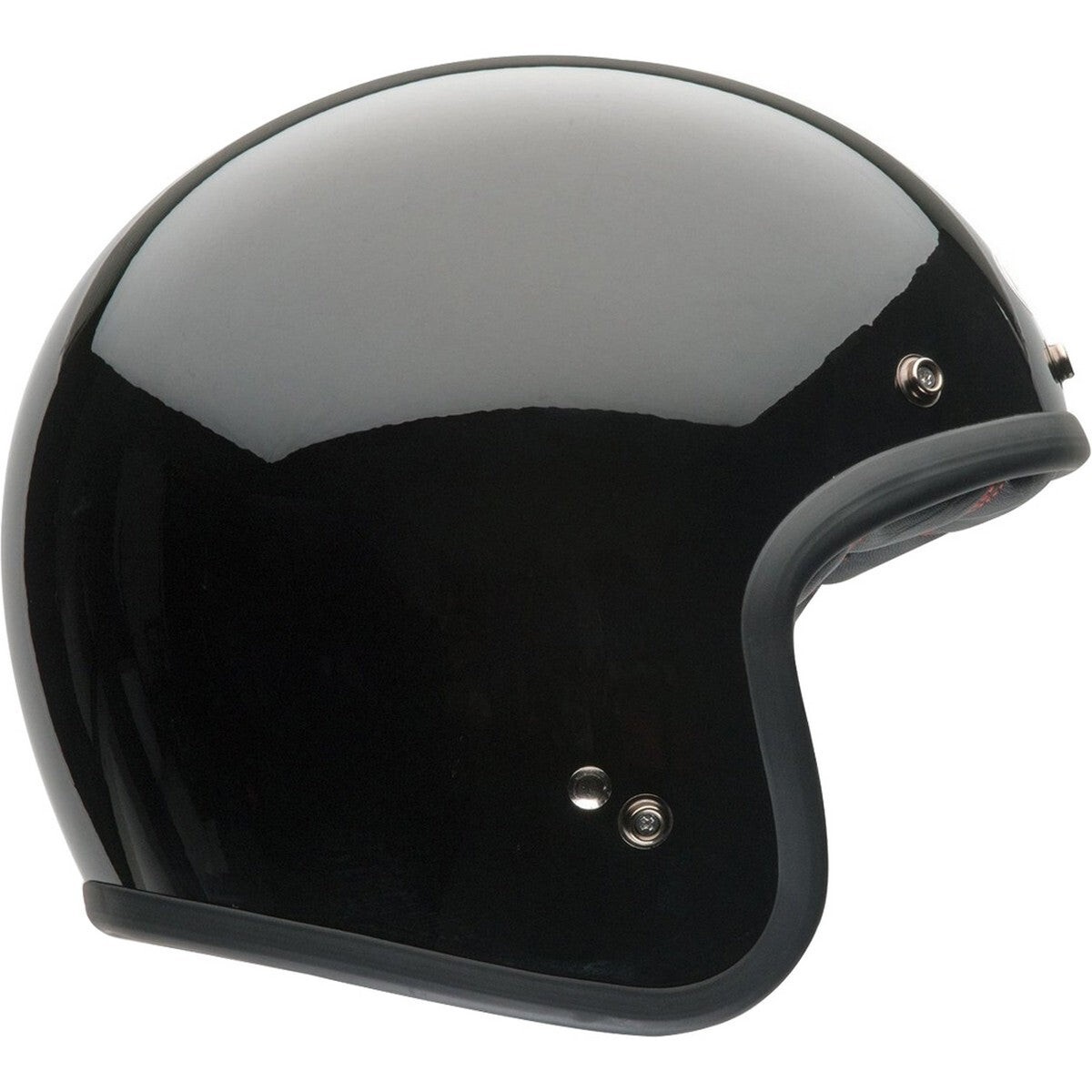 Bell Adult\'s Custom 500 Motorcycle Helmet Black - Small - 7049162-USED