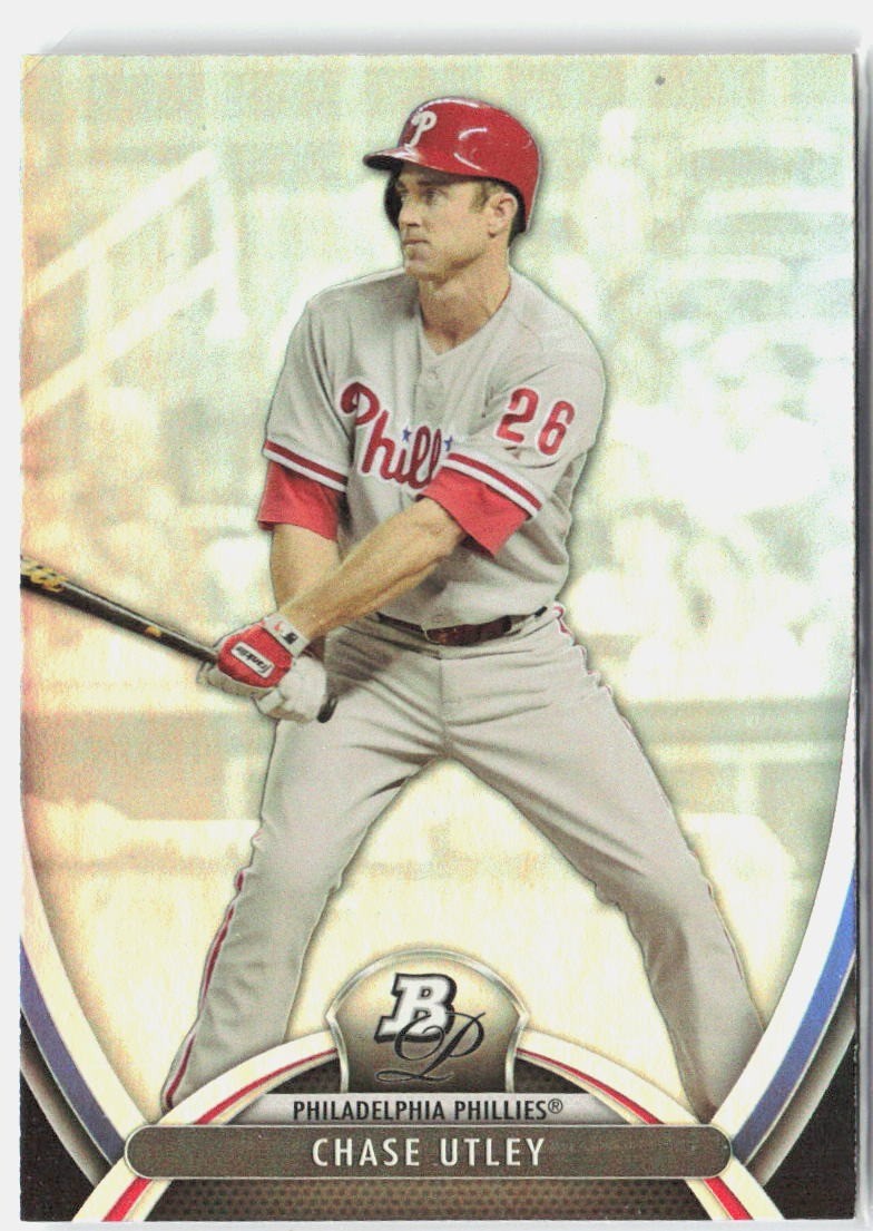 2013 Bowman Platinum #25 Chase Utley
