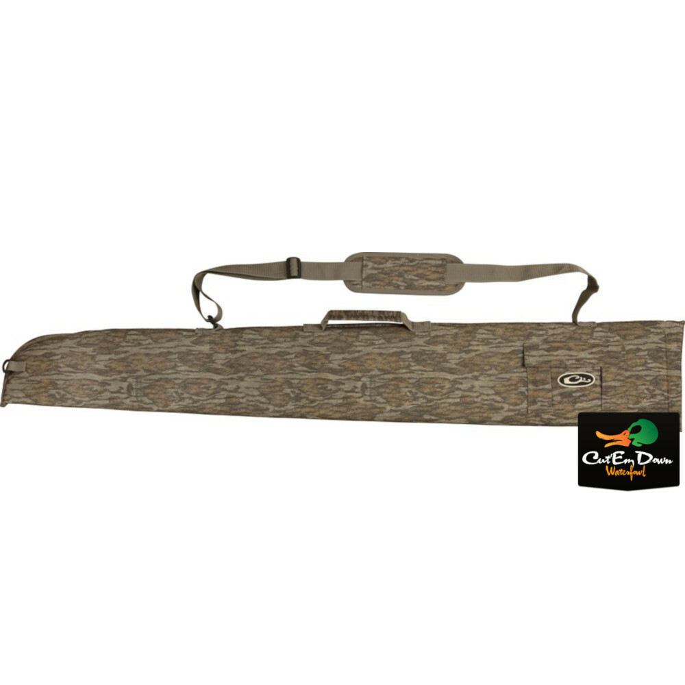 DRAKE WATERFOWL SYSTEMS SIDE OPENING CAMO SHOTGUN CASE - PADDED - 52