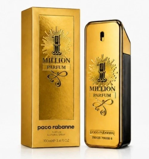 Paco Rabanne 1 Million Parfum 3.4 oz 100ml Men’s Cologne Spray New Sealed