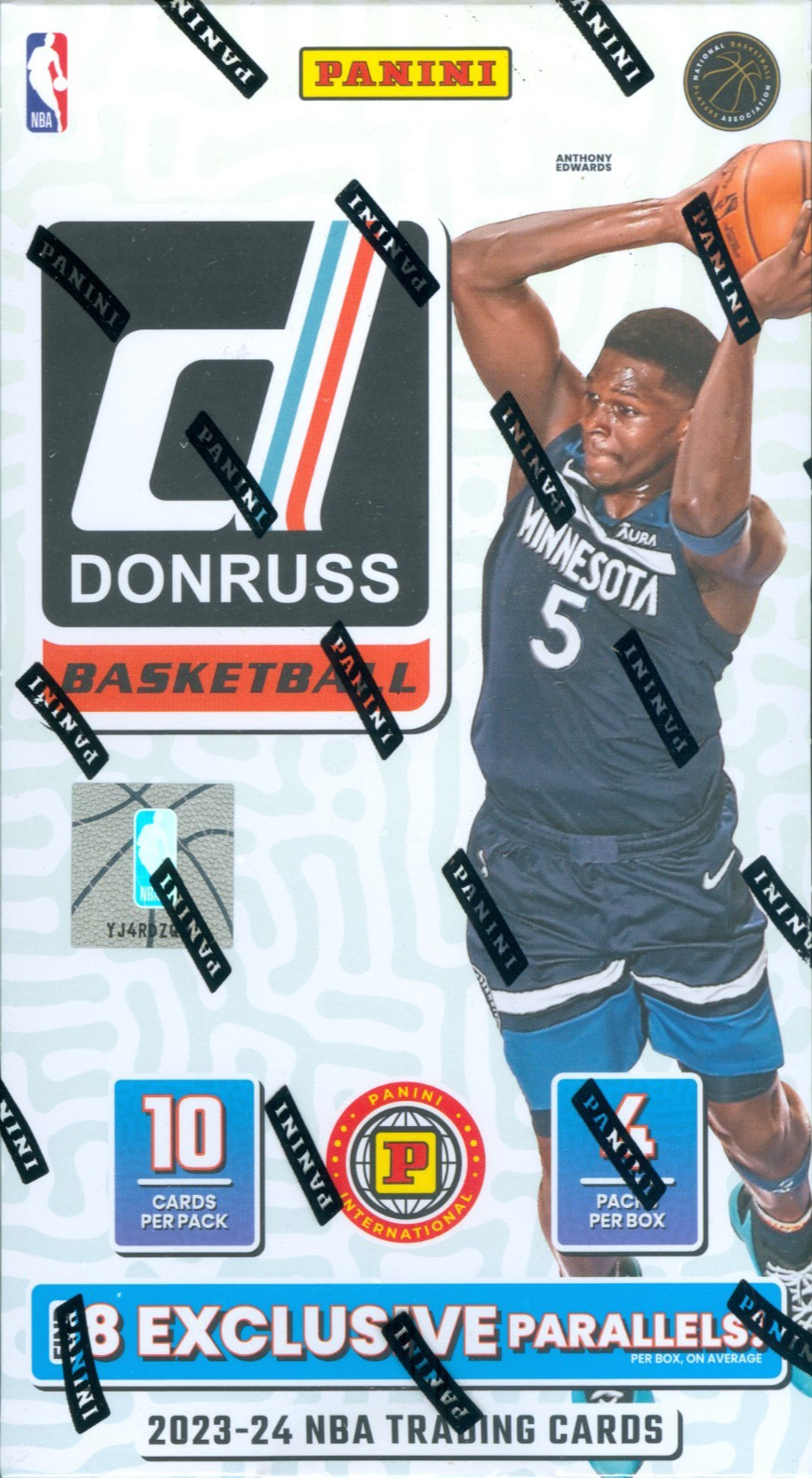 2023-24 Panini Donruss International Basketball Factory Sealed Hobby Box Wemby