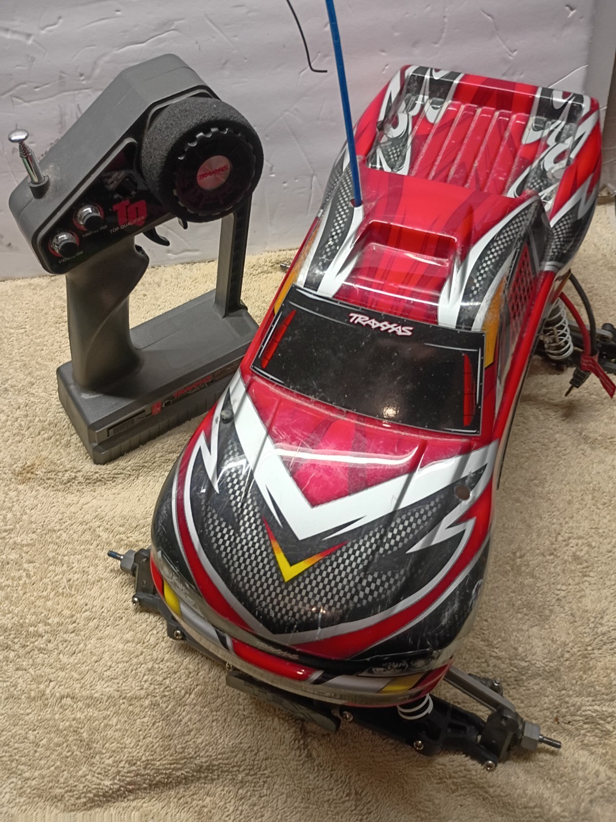 Traxxas Stampede RTR Slider 27 MHz Radio No Tires Traxxas Stampede RTR Slider 27 MHz Radio No Tires