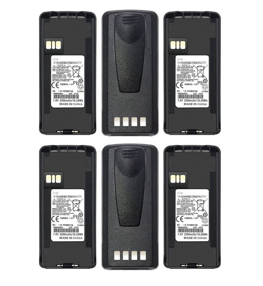(6PCS) PMNN4476A Battery PMNN4082 [2026 New Version] for Motorola CP100D CP18...