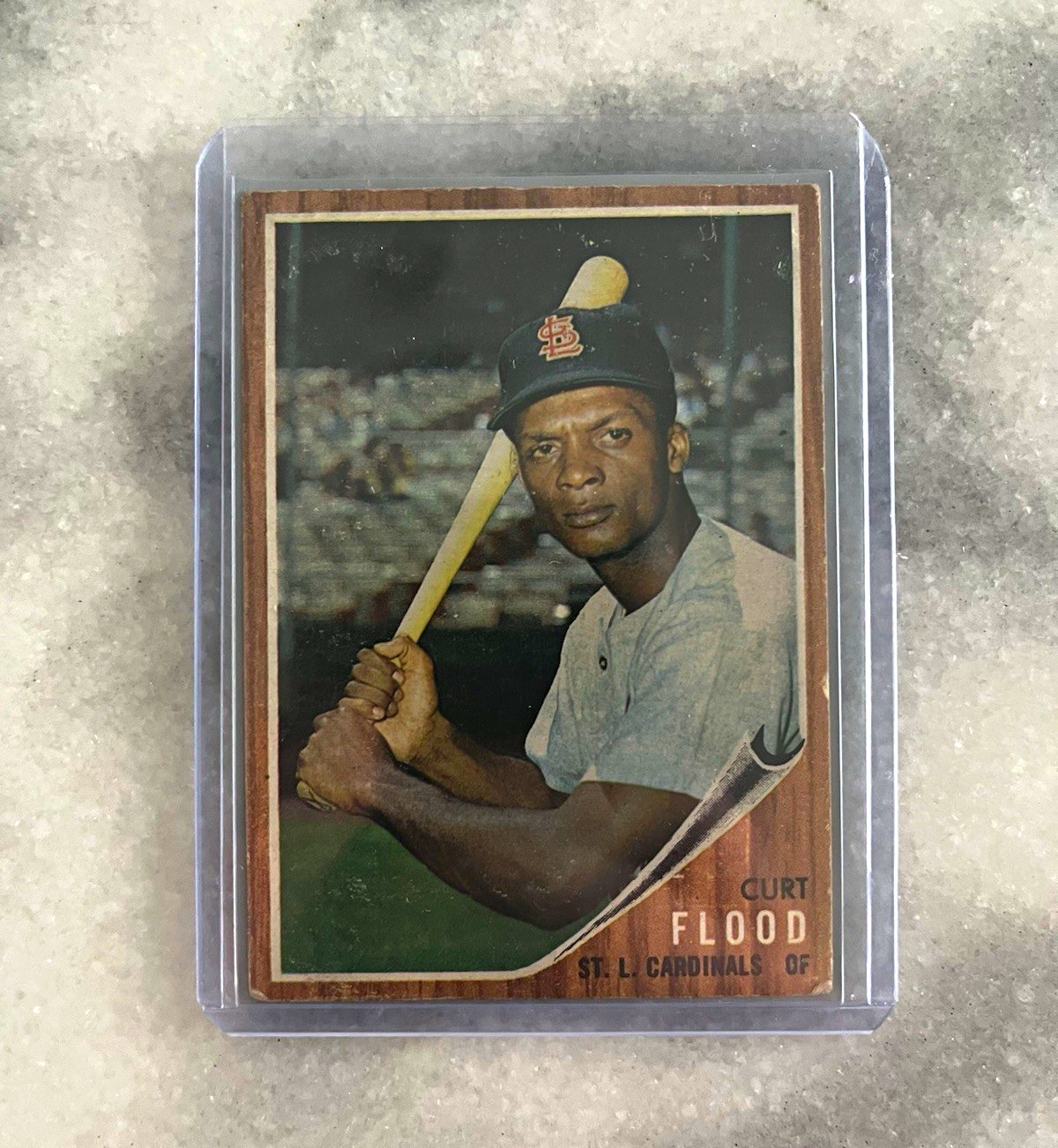 Topps 1962 Curt Flood #590 St. Louis Cardinals High # Base Set *BASE HIT* Topps 1962 Curt Flood #590 St. Louis Cardinals High # Base Set *BASE HIT*