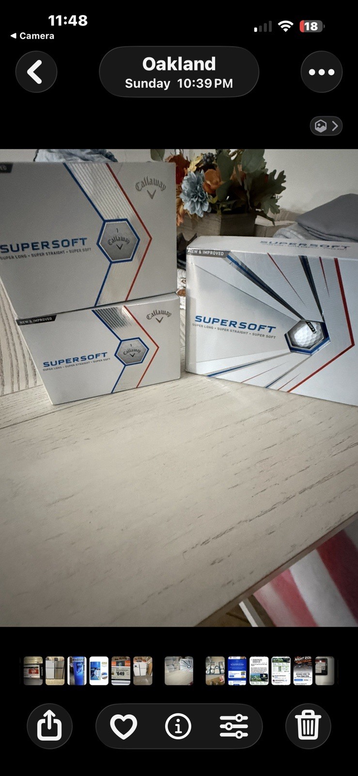 2 Dozen Brand New Callaway Supersoft Golf Balls White 2 Dozen Brand New Callaway Supersoft Golf Balls White