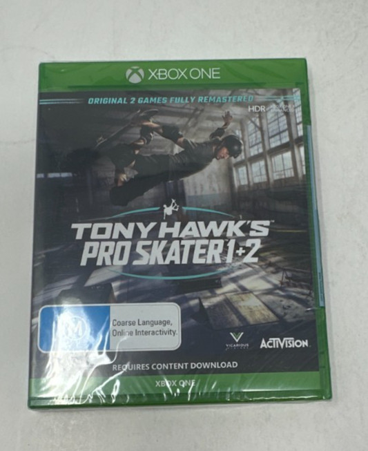 Tony Hawk\'s Pro Skater 1+2 Factory Seal Brand New Tony Hawk\'s Pro Skater 1+2 Factory Seal Brand New
