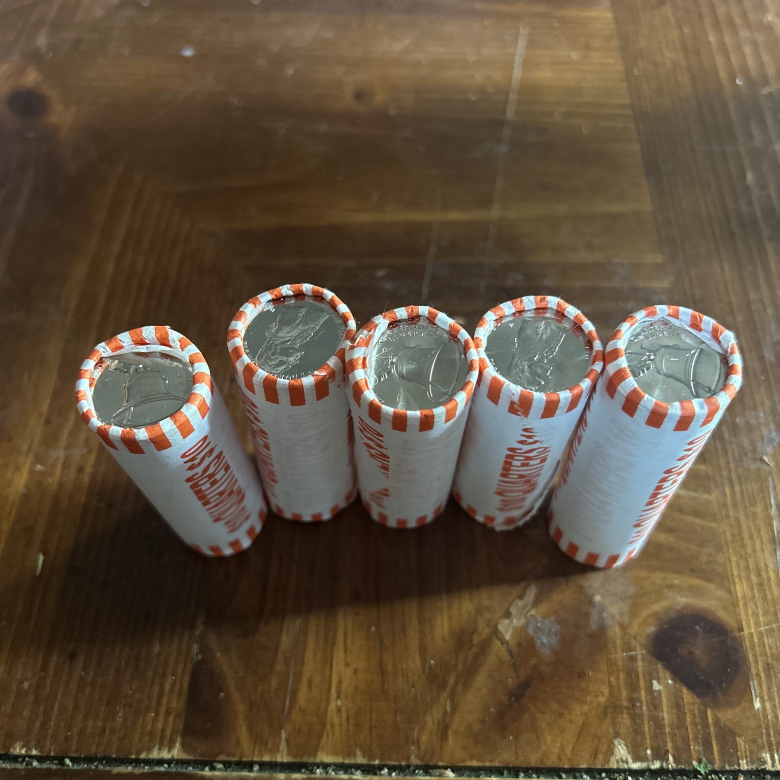 2026-D Lumis Wrapped Liberty Bell/ Declaration Of Independence Quarters. 2026-D Lumis Wrapped Liberty Bell/ Declaration Of Independence Quarters.