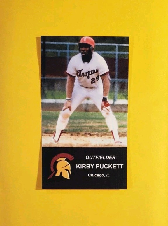 1982 Triton College Broders rookie KIRBY PUCKETT Minnesota Twins 1982 Triton College Broders rookie KIRBY PUCKETT Minnesota Twins
