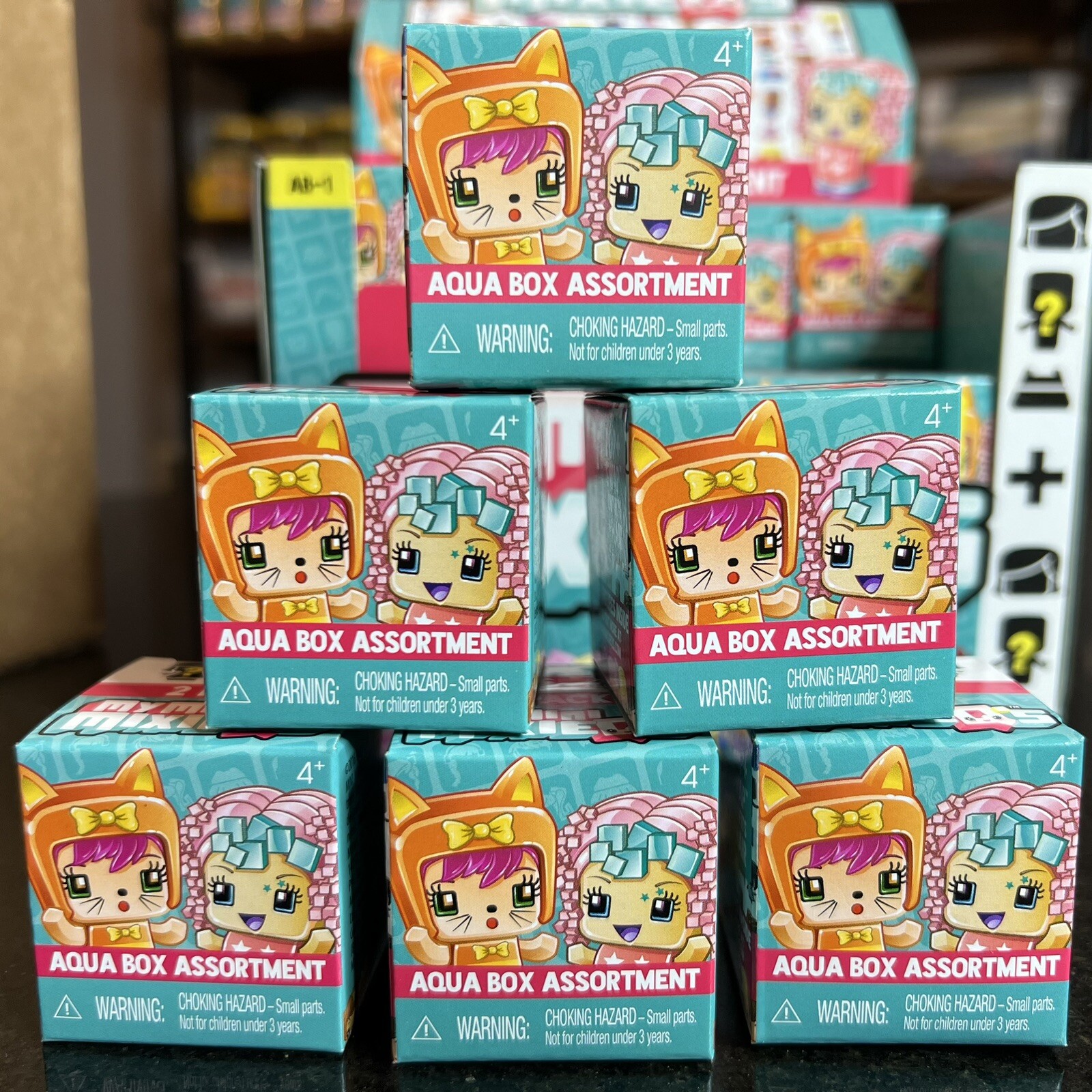 My Mini MixieQs Aqua Box Assortment 6 - 2 packs Brand New 2016 NOS